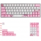 Sakura Japanese / Korean / Russian 60% PBT Keycaps Set Dye-subbed OEM Profile for MX Mechanical Keyboard